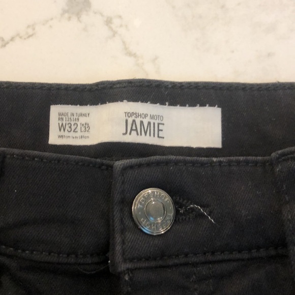 TOPSHOP MOTO JAMIE JEANS - Picture 2 of 3